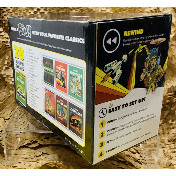 Atari 2600 Activision Flashback PITFALL! + 19 Games HDMI Wireless Controller New - Picture 4 of 5